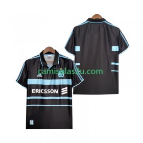 Camisolas de futebol Olympique de Marseille 1999 2000 Retro Equipamento 3ª Manga Curta